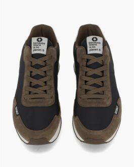 Zapatillas Ecoalf Hombre Caspian gris marengo y kaki